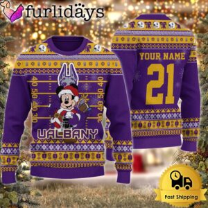 Custom NCAA Albany Great Danes Mickey…