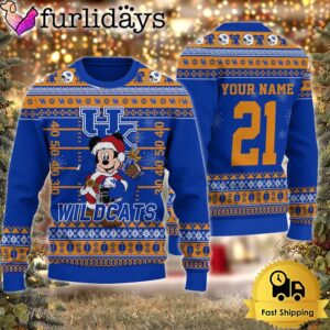 Custom NCAA Kentucky Wildcats Mickey Mouse…