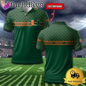 Custom NCAA Miami Hurricanes Team Logo…