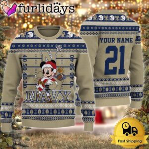 Custom NCAA Navy Midshipmen Mickey Mouse…