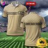 Custom NCAA Purdue Boilermakers Team Logo Pattern Polo Shirt