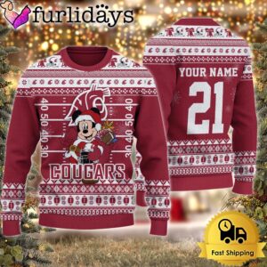 Custom NCAA Washington State Cougars Mickey…