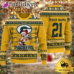 Custom NFL Green Bay Packers Mickey…