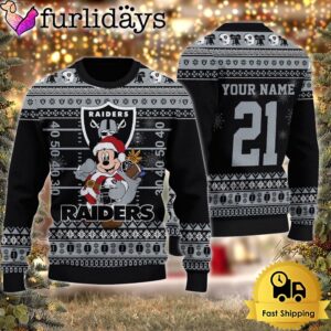 Custom NFL Las Vegas Raiders Mickey…