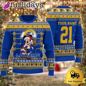 Custom NFL Los Angeles Rams Mickey…