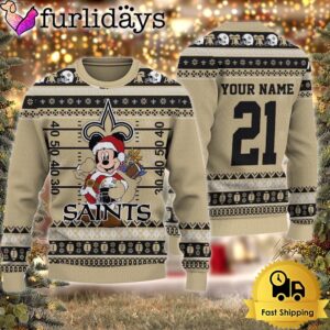 Custom NFL New Orleans Saints Mickey…