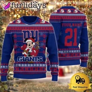 Custom NFL New York Giants Mickey…