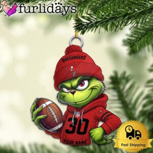 Custom NFL Tampa Bay Buccaneers Grinch…