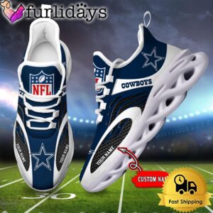 Dallas Cowboys Custom Max Soul Shoes