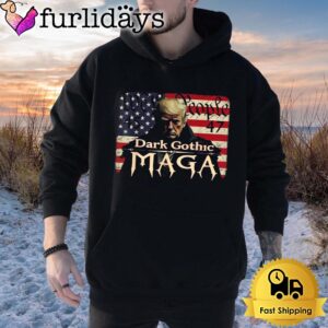 Dark Gothic Maga Donald Trump We People 45 47 T Shirt