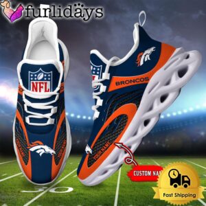 Denver Broncos Custom Max Soul Shoes