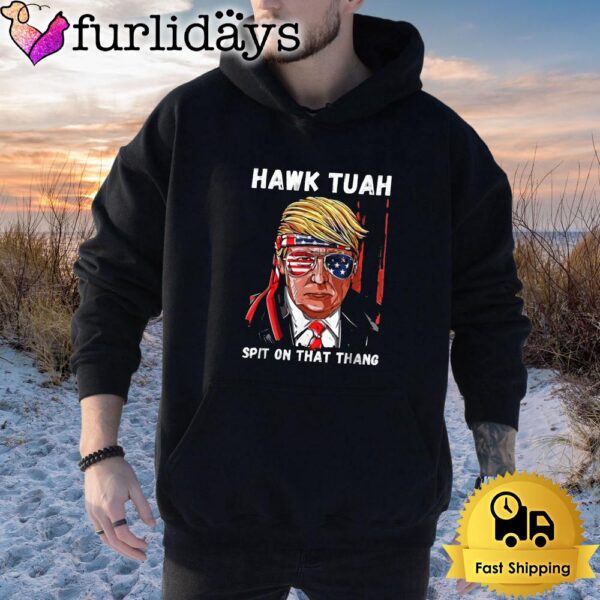 Donald Trump Hawk Tuah Spit On That Thang T Shirt