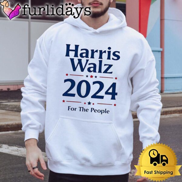 Harris Walz 2024 For The People T Shirt