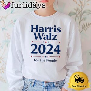 Harris Walz 2024 For The People T Shirt