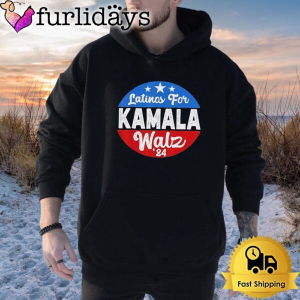 Hot Latinos For Harris Walz 2024 Kamala America Election T Shirt