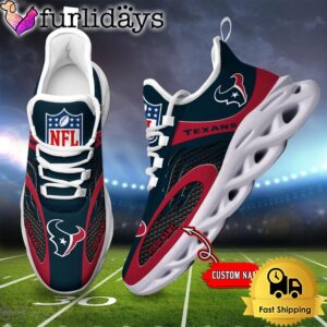 Houston Texans Custom Max Soul Shoes