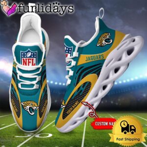 Jacksonville Jaguars Custom Max Soul Shoes