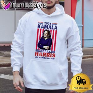 Kamala Harris Let's Finish The Job T Shirt