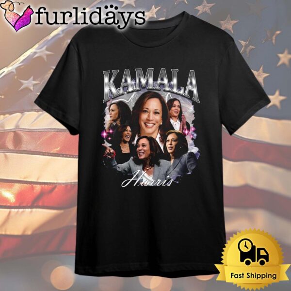 Kamala Harris Vintage Photo T Shirt