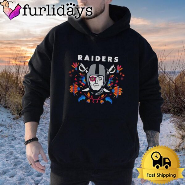 Las Vegas Raiders Dia De Los Muertos T Shirt