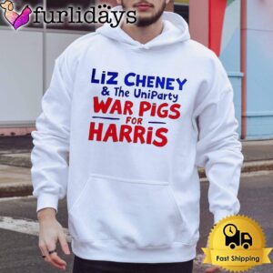 Liz Cheney And The Uniparty War Pigs For Harris T Shirt