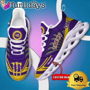 LSU Tigers Custom Max Soul Shoes…