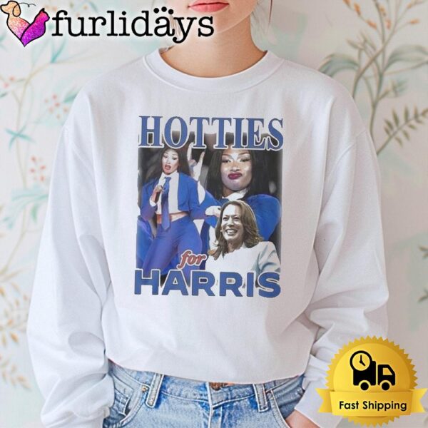 Megan Thee Stallion Hotties For Harris Voting For Kamala Madam President T Shirt