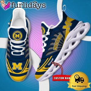 Michigan Wolverines NCAA Custom Max Soul…