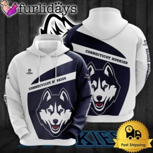 NCAA Connecticut Huskies Football Mascot 3D…