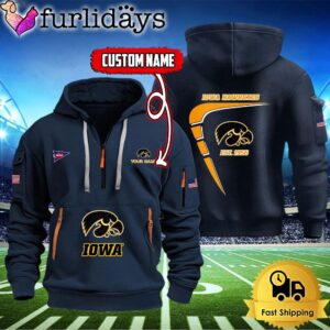 NCAA Iowa Hawkeyes American Flag Custom…