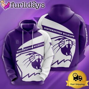 NCAA Northwestern Wildcats Football Mascot 3D…