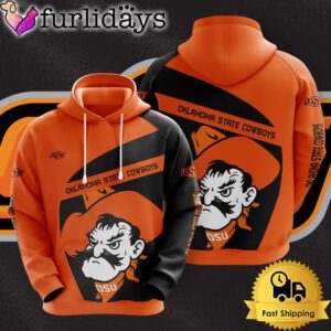 NCAA Oklahoma State Cowboys Football Mascot 3D Hoodie