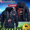 NCAA Utah Utes American Flag Custom Quarter Zip Hoodie