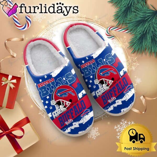 NFL Buffalo Bills Football Logo Team House Slipper