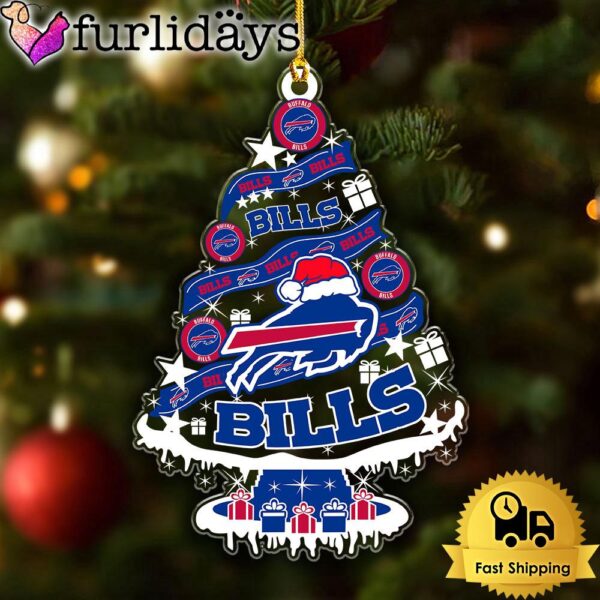 NFL Buffalo Bills Tree Christmas Ornament