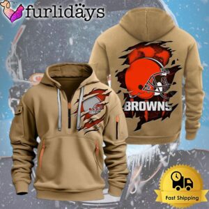 NFL Cleveland Brown Logo Team Quarter…