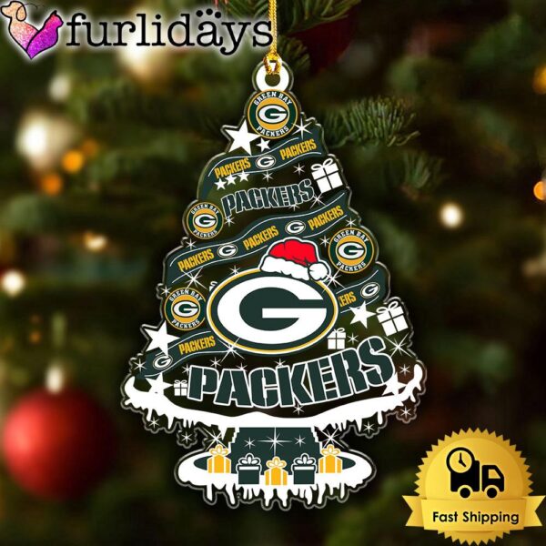 NFL Green Bay Packers Tree Christmas Ornament