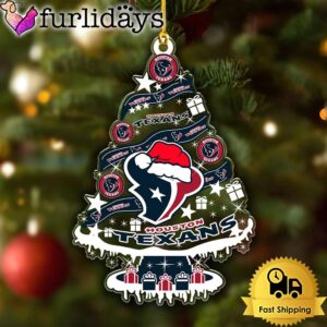 NFL Houston Texans Tree Christmas Ornament