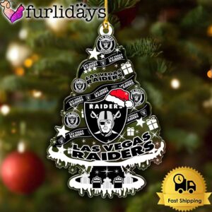 NFL Las Vegas Raiders Tree Christmas…