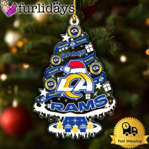 NFL Los Angeles Rams Tree Christmas…