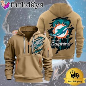 NFL Miami Dolphin Logo Team Quarter…