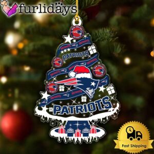 NFL New England Patriots Tree Christmas…