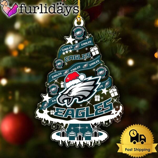 NFL Philadelphia Eagles Tree Christmas Ornament