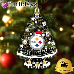 NFL Pittsburgh Steelers Tree Christmas Ornament