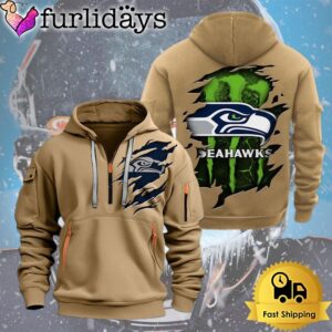 NFL Seattle Seahawk Logo Team Quarter…