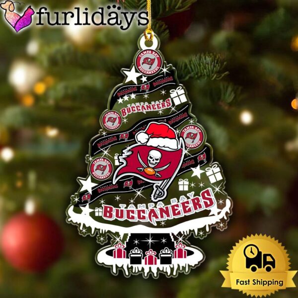 NFL Tampa Bay Buccaneers Tree Christmas Ornament