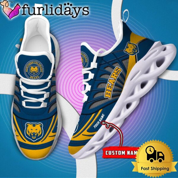 Northern Colorado Bears NCAA Custom Max Soul Shoes Sneaker