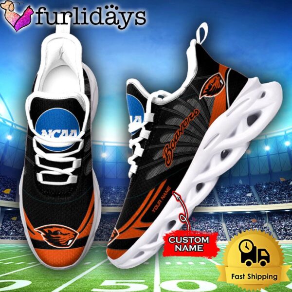 Oregon State Beavers NCAA Custom Max Soul Shoes Sneakers