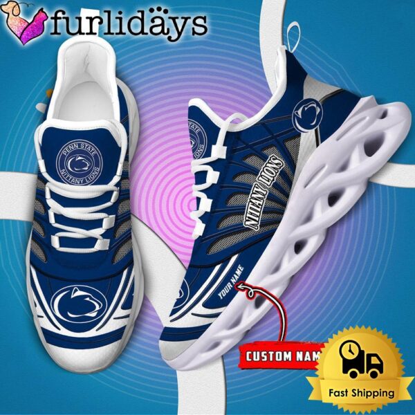 Penn State Nittany Lions NCAA Custom Max Soul Shoes Sneaker