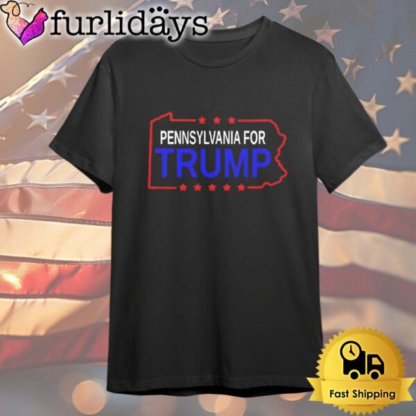 Pennsylvania For Trump 2024 T Shirt